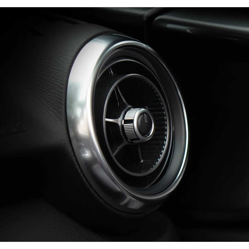 Air Conditioner Louvers (Bezel: Satin Chrome) | Mazda - Image 2