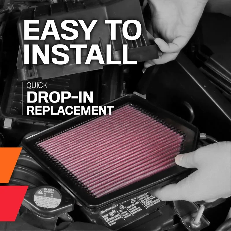 K&N Engine Air Filter Replacement | Mazda2 (2011-2014) - Image 6