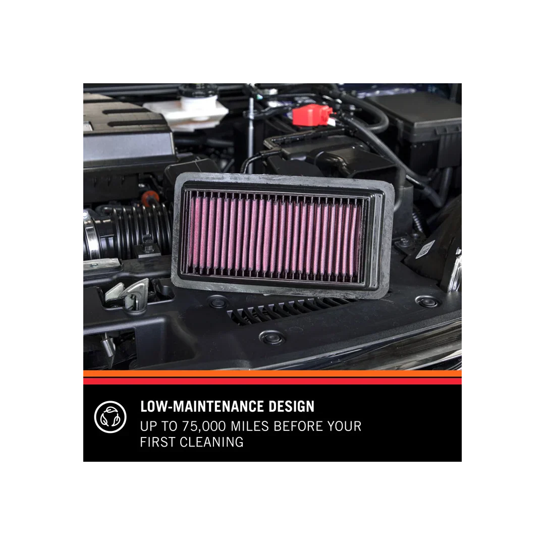 K&N Engine Air Filter Replacement | Mazda3 Sedan & Hatchback (2004-2013) and Mazdaspeed3 (2007-2013) - Image 4