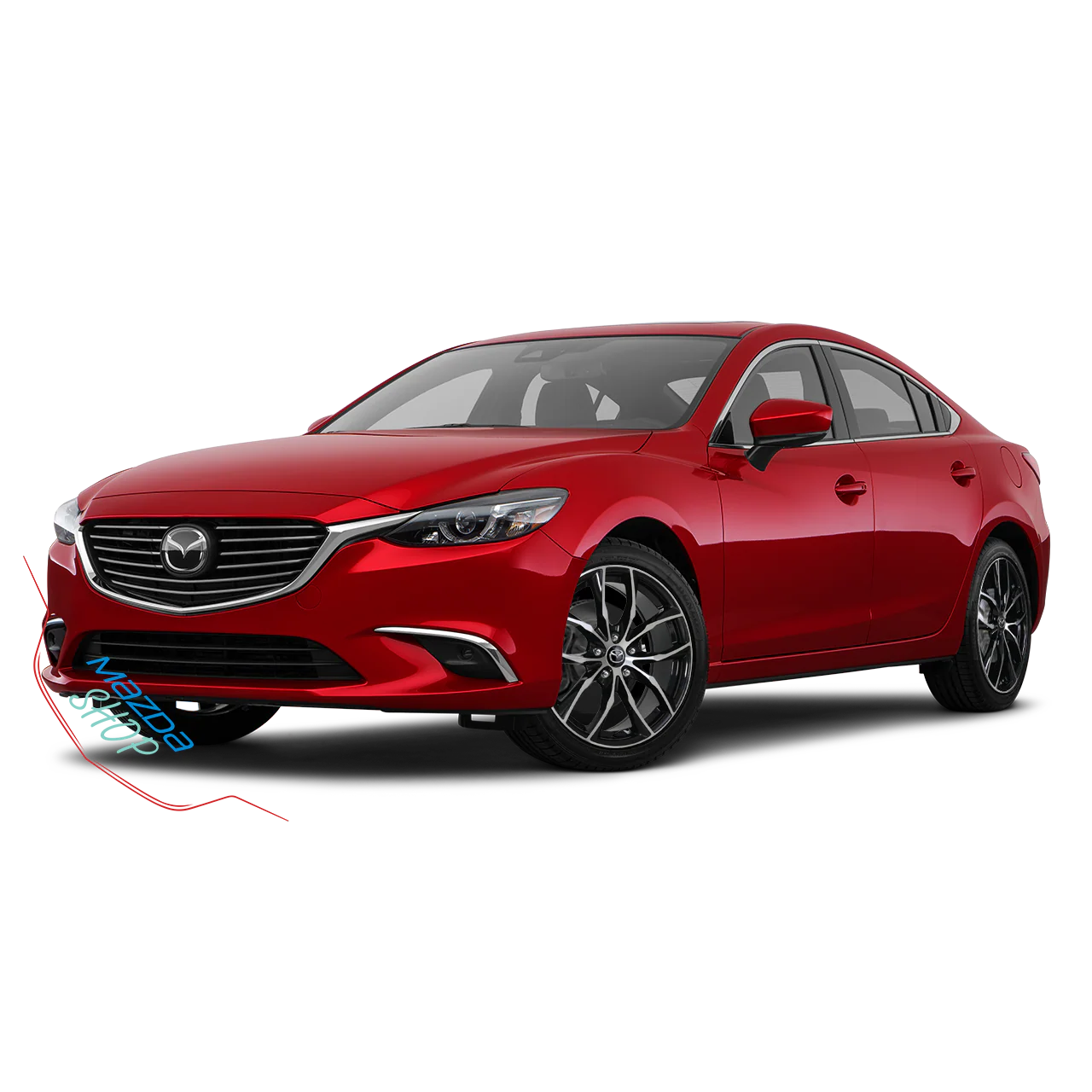 Mazda M011 Alloy Wheel (Gloss Black & Machined Face) — 16", 17", 18", 19" | Full Set of Four [BLEMISHED] - Image 11
