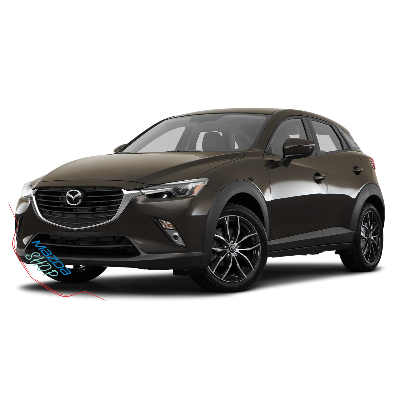 Mazda M011 Alloy Wheel (Gloss Black & Machined Face) — 16", 17", 18", 19" | Full Set of Four [BLEMISHED] - Image 12