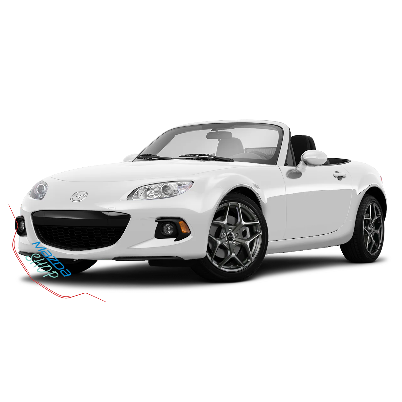 Mazda M012 Alloy Wheel (Matte Gunmetal) — 16", 17", 18", 20" - Image 7