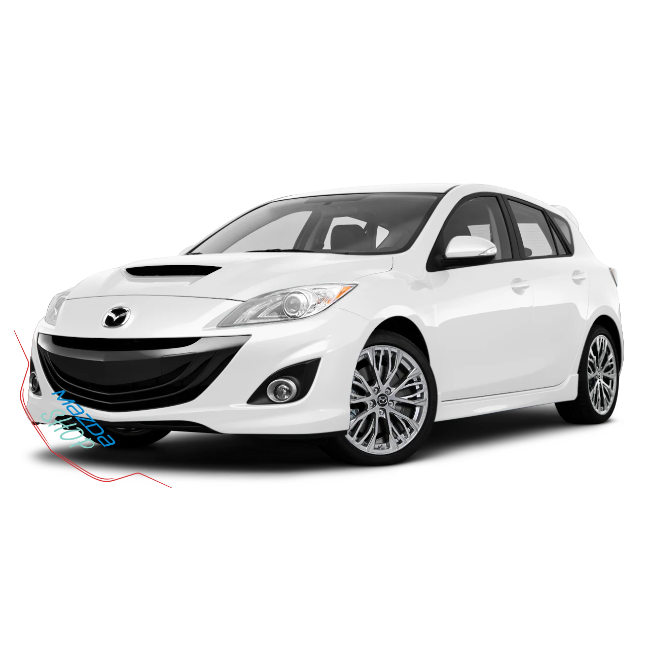 Mazda M014 Alloy Wheel (Dark Hyper Silver) — 18", 19" | Full Set of Four [BLEMISHED] - Image 4