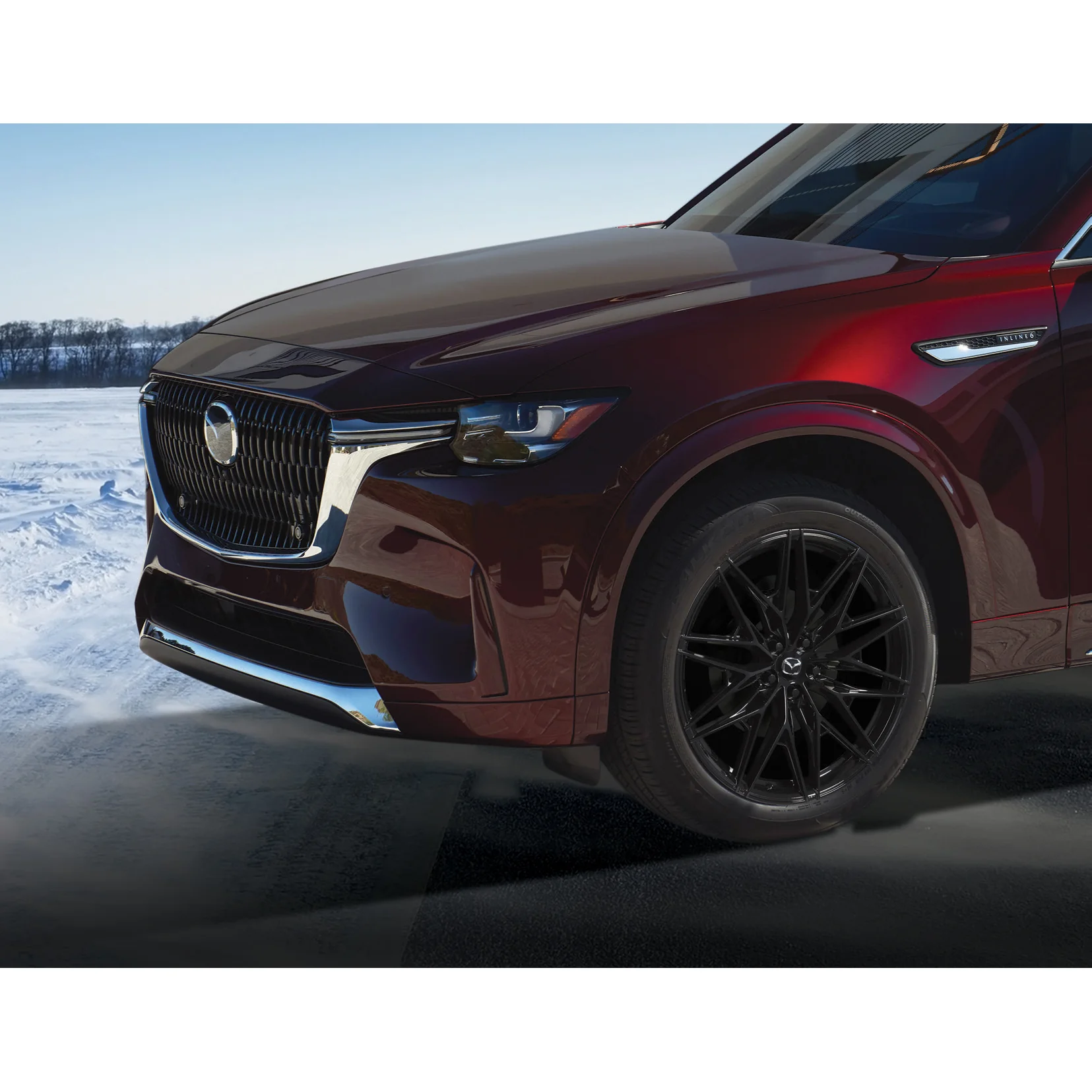 Mazda M016 Alloy Wheel (Metallic Black) — 17", 18", 19", 21" - Image 2