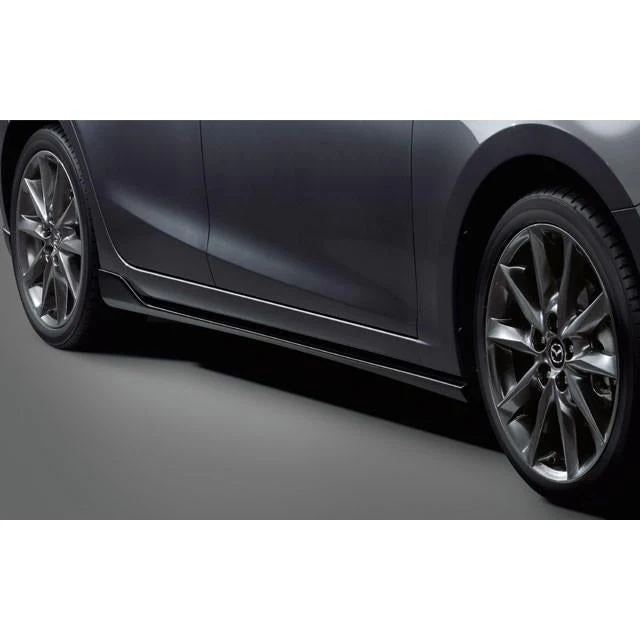 Aero Kit - Side Sills (Jet Black) | Mazda3 Sedan & Hatchback (2017-2018) - Image 3