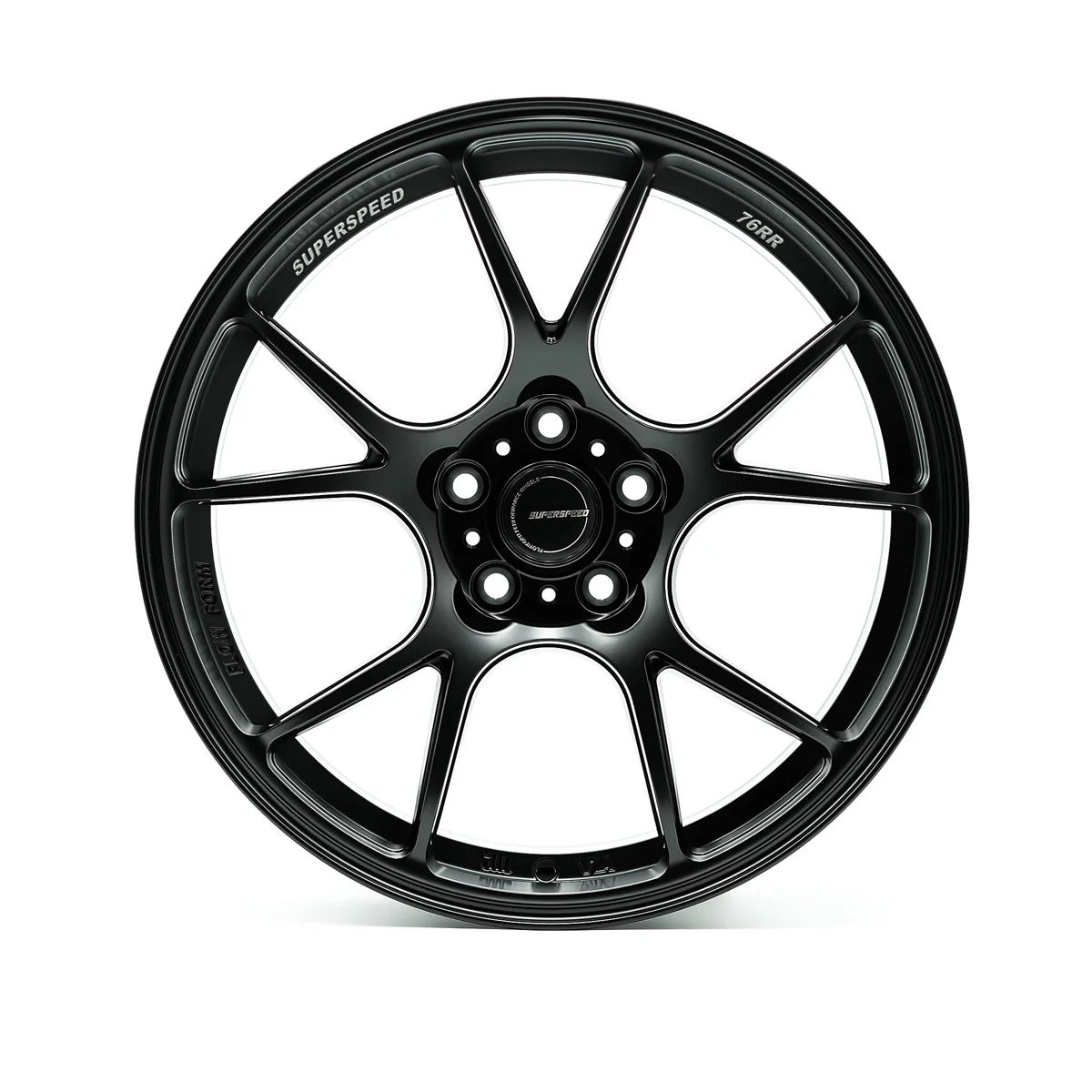 Superspeed FlowForm 76RR Alloy Wheel (Matte Black) — 18" - Image 4