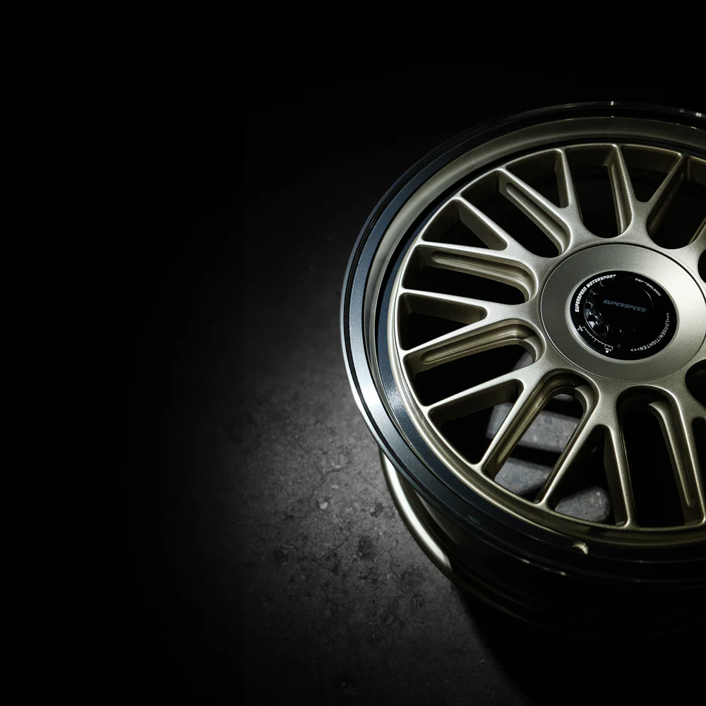 Superspeed FlowForm RF01 NEO Alloy Wheel (Machined Lip Gold) — 18", 19" - Image 10