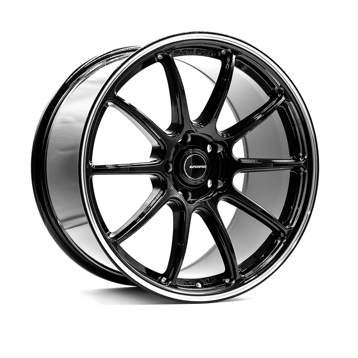 Superspeed FlowForm RF03RR Alloy Wheel (Machining Black) — 18" - Image 3