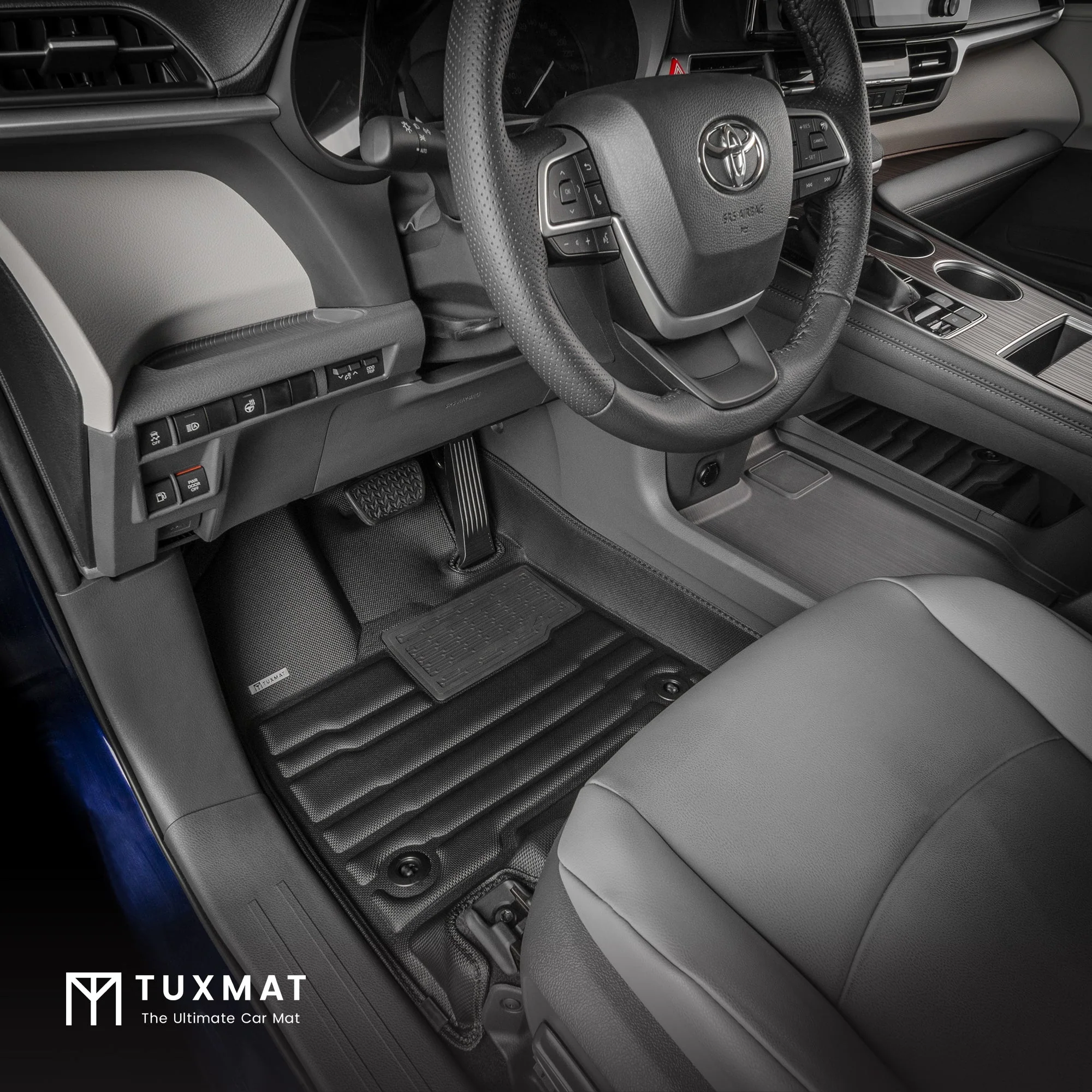 TuxMat Floor Mats (1st, 2nd & 3rd Rows) | Toyota Sienna (2021-2026) - Image 2