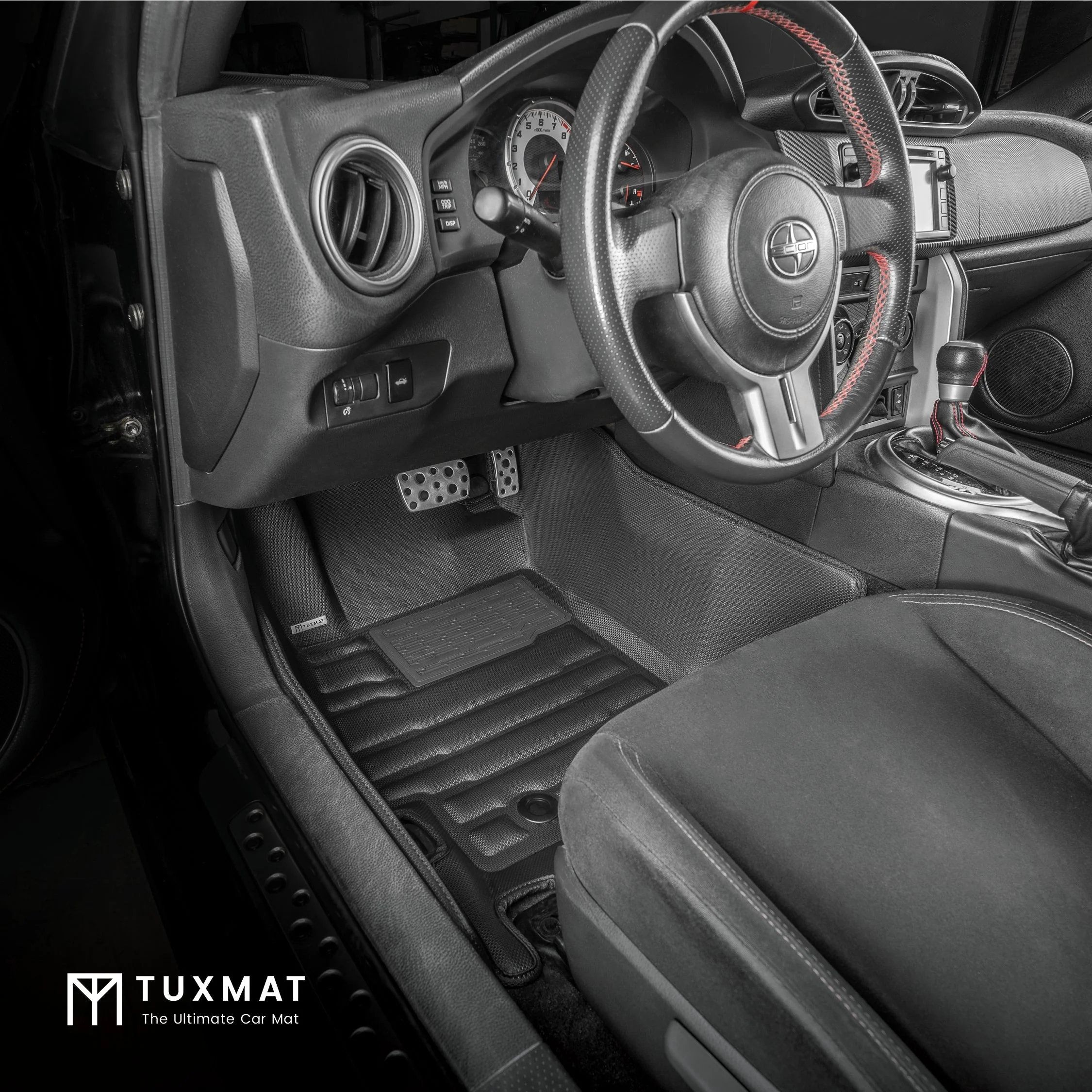 TuxMat Floor Mats (Front & Rear) | Toyota 86 (2017-2021) - Image 2