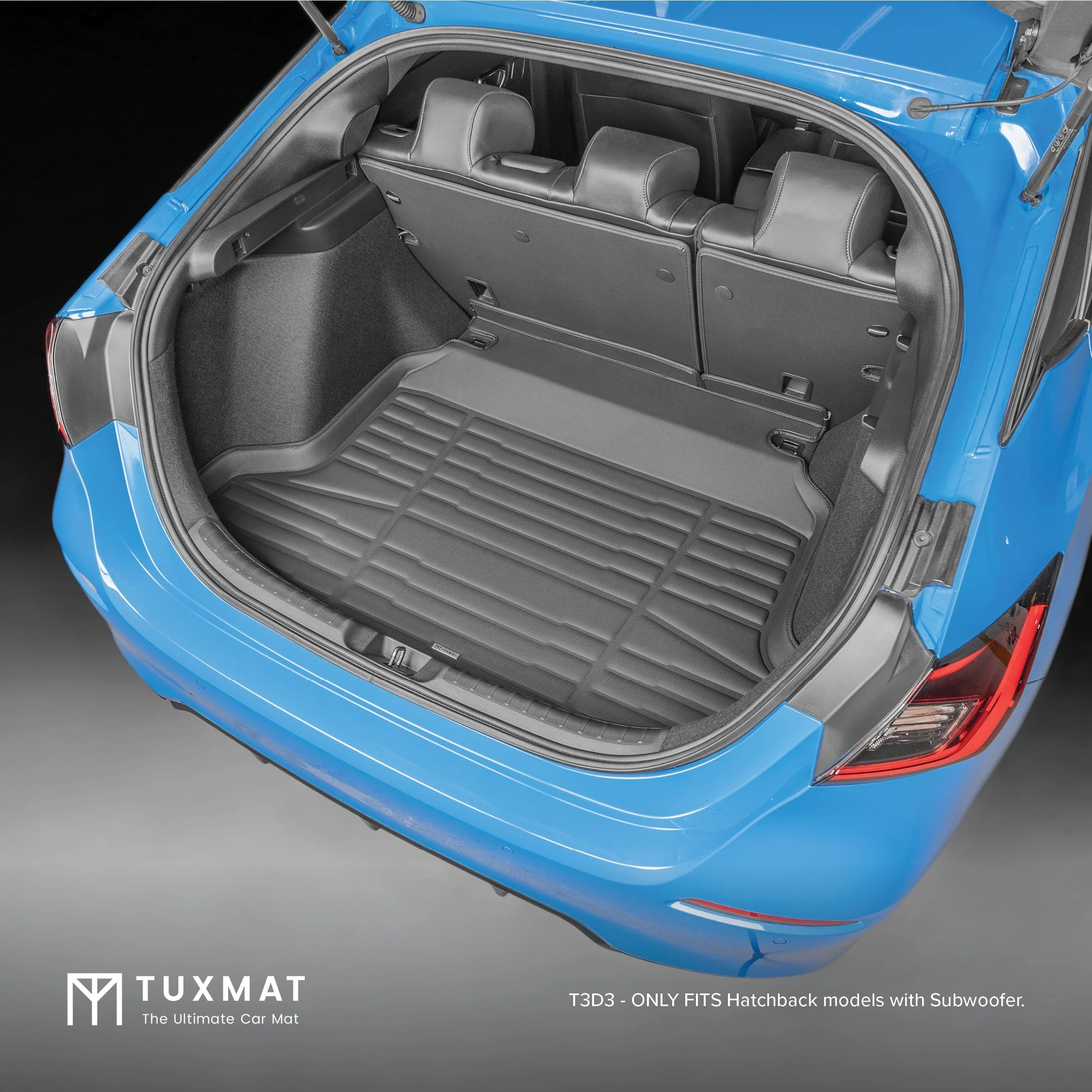 TuxMat SuperTrunk Mat with Seatback Protection | Honda Civic Hatchback (2022-2024) - Image 4